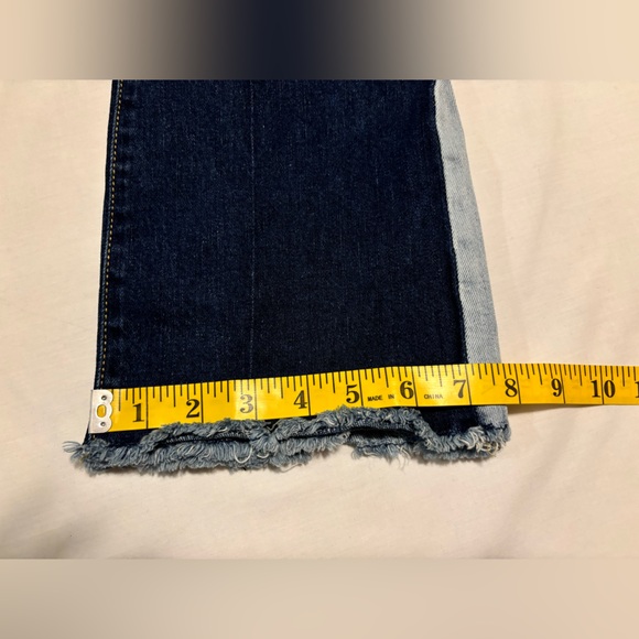 Universal Thread, high rise kick boot crop, patch like jeans, 12/31 - Picture 6 of 11